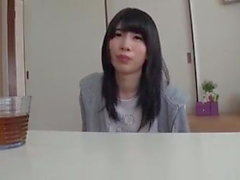 Japanese Tranny Gets Creamed On Her Balls And In Her Ass