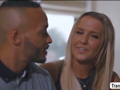 TBabe Kayleigh Coxx gets anal in doggystyle by Dude Hard BBC