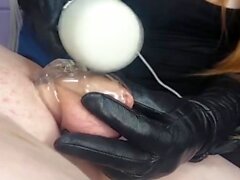 Dirty Priest Femdom Store - Trans slave faceslapped and