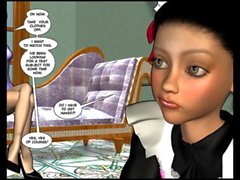 3D Comic: Fufu. Episodes 1-4