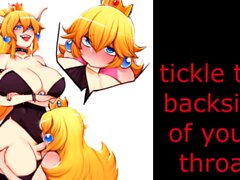 Bowsette gives you an Anal Orgasm Futa Hentai Anal JOI