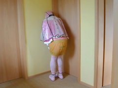 Adult Sissy Baby tied and gagged