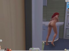 Sims 4 "B. Jay having fun with couple"